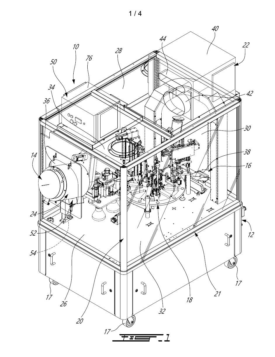 Machine pour la fabrication de produits à base de
